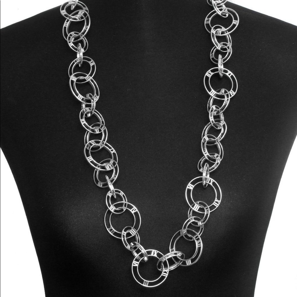 Tiffany & Co. Atlas Necklace - Never worn 35 inch Sterling Silver necklace.